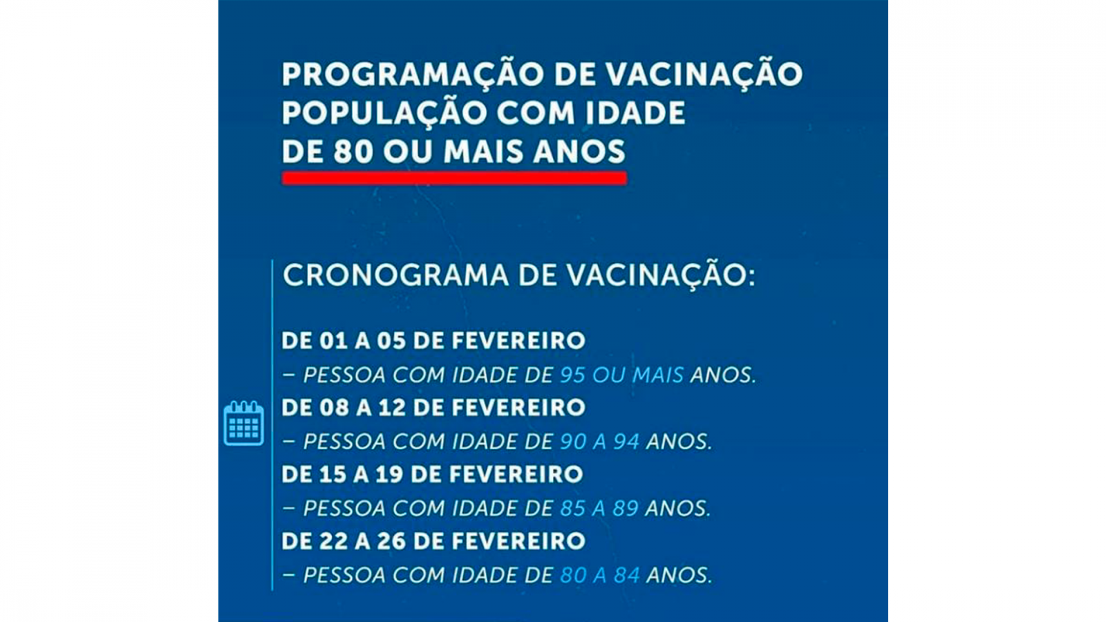 Início da vacinação dos Idosos em Nova Iguaçu